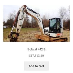 Excavators  For sale