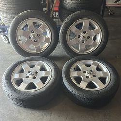 Rims&tires 16” Nissan 4x114.3 used firm price ,,