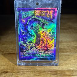 Kobe Bryant  Venom Burst 5 Of 5 Rainbow Foil 