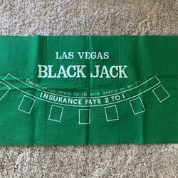 Blackjack And Craps Mat