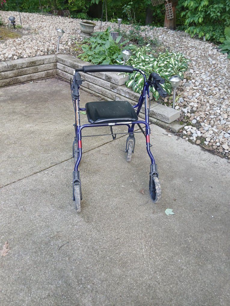 Adult  Walker With Seat