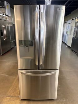 LG 30” Stainless steel apartment size French door refrigerator