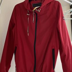 Brand New Tag-on Tommy Hilfiger Zip-up Jacket Red Size Small 