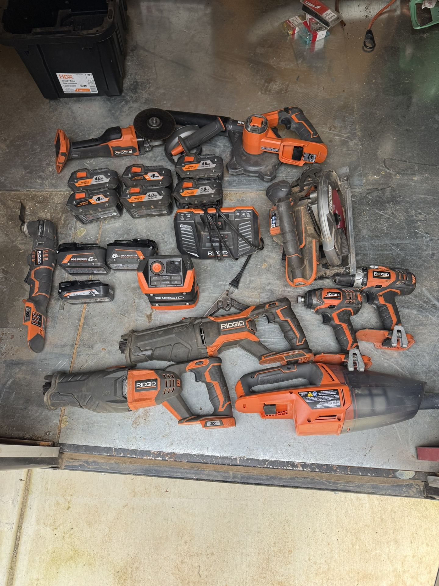 Ridgid tools