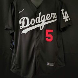 LA Dodgers Black Jersey For Freeman New With Tags Available All Sizes 