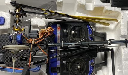 6ch RC 3D Helicopter Needs Battery/Canopy