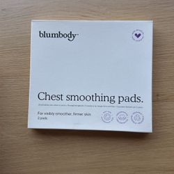 BLUMBODY Chest Wrinkle Pads – Anti-Wrinkle Silicone Patches Skin Firming, Smoothing – Reusable Overnight Chest Pads 