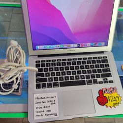 Deal of the Day - 2017 MacBook Air 13" Intel Core i5 8GB 128GB macOS Monterey, Charger. 