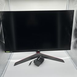 LG UltraGear 27GL63T 27” 1080p FHD 144hz IPS Gaming Monitor -For Parts Or Repair