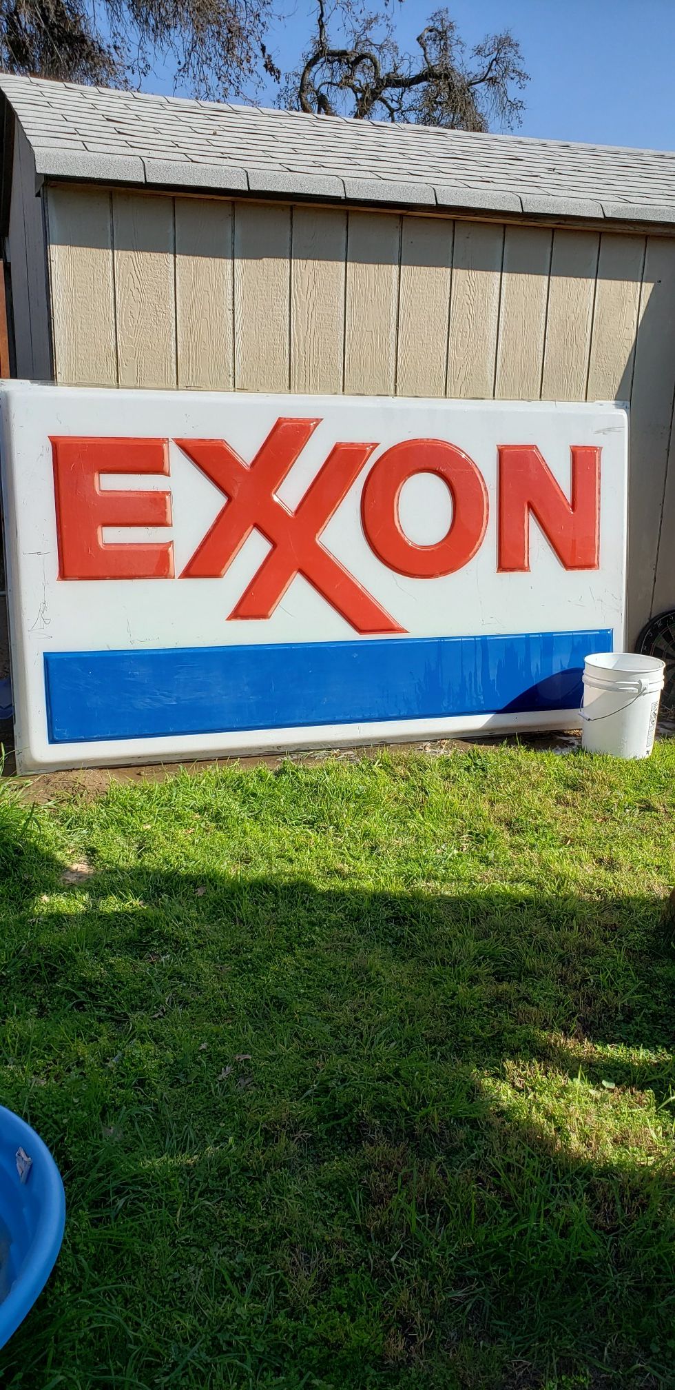 Big Old Exxon gas station sign for Sale in Tulare, CA OfferUp