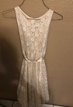 Beige kids dress