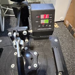 Heat press machine for vinyl
