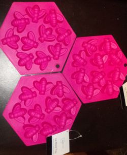 Bumble bee Silicone Ice tray bundle