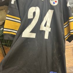 Signed Steelers Jersey 