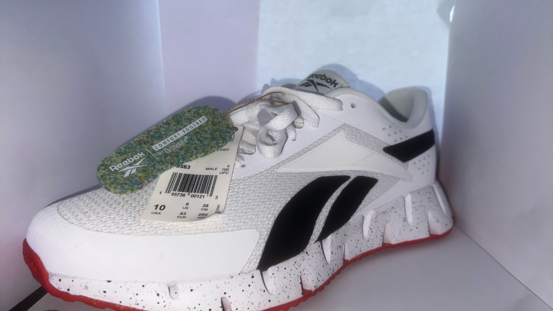 Zig Dynamica 2 'White Black Speckled' (Size 10)