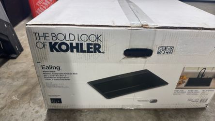 Kohler ( Matte Black Composite Sink