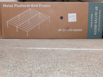 Metal Platform Bed Frame Queen BF-3611V2