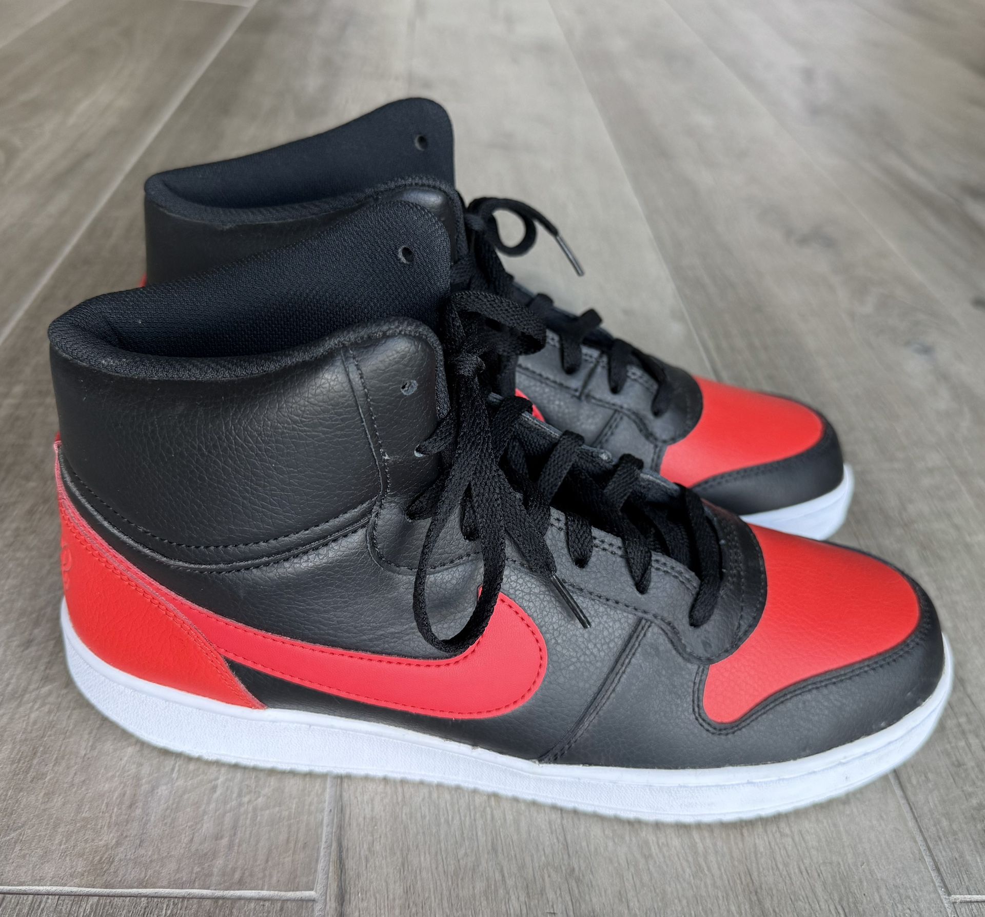 Nike Ebernon Mid “Bred” Men’s Shoes (Size 13, Like New)