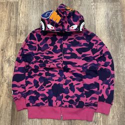 Purple Bape Sweater Size-L