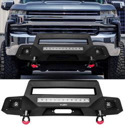Vijay Front Bumper Fits 2019-2021 Chevy Silverado 1500