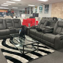 ‼️SPRING SEASON FURNITURE SALE NOW 🚨 Sofa & Loveseat with USB Chargers 🛋️🔌 30% OFF 🤩