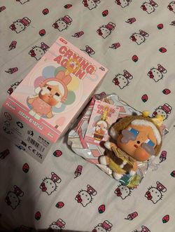 Crybaby crying again plush pendant