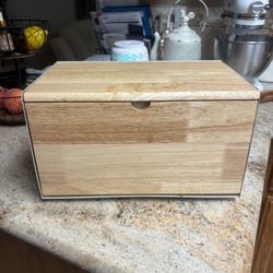 wooden Bread box f