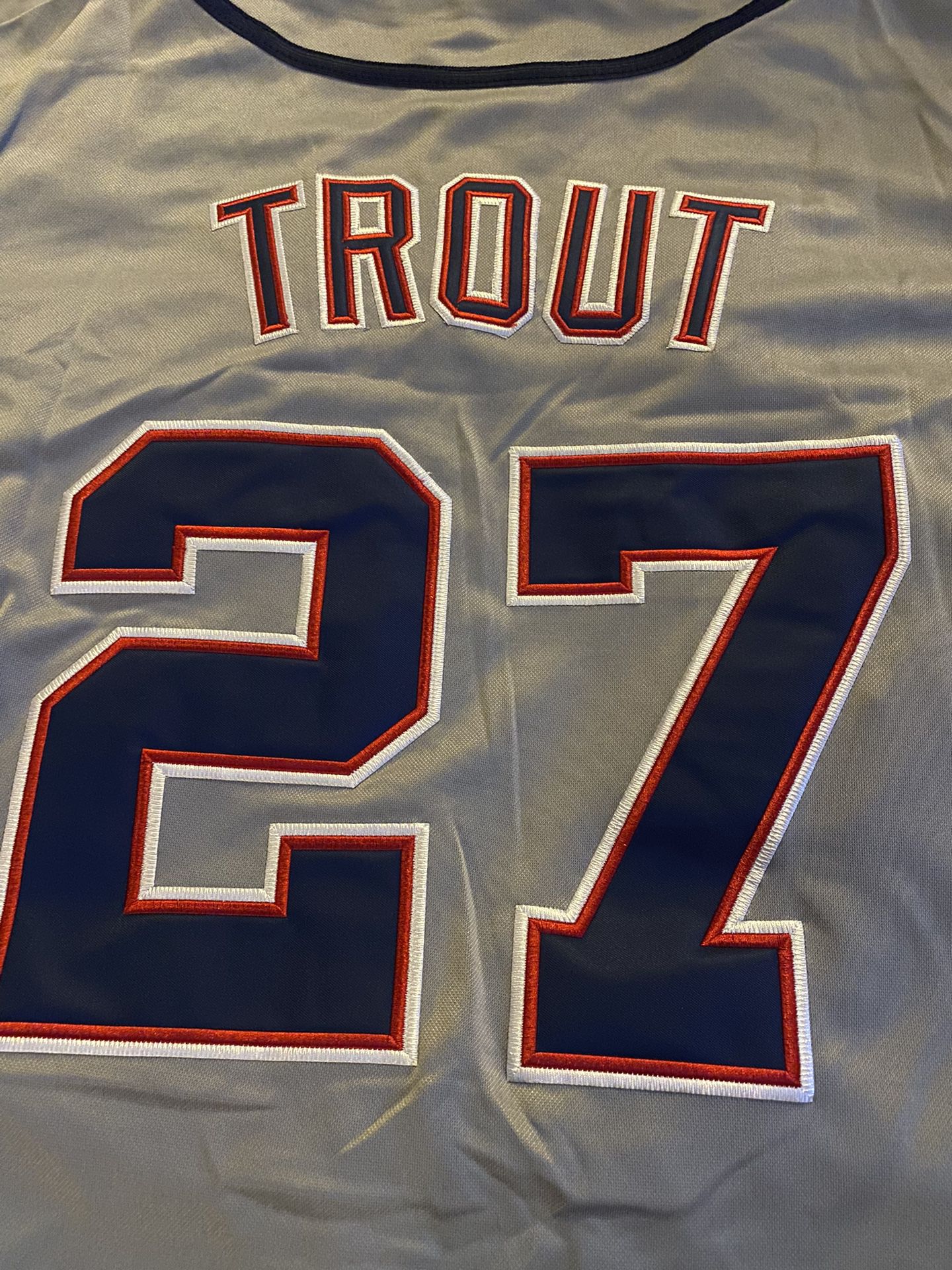 California Angels 1990S Mike Trout #27 Vintage Baseball Jersey Stitched for  Sale in Costa Mesa, CA - OfferUp