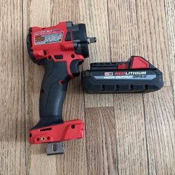 M18 FUEL GEN-3 18V Lithium-Ion Brushless Cordless 3/8 in. Compact Impact Wrench with Friction Ring (Tool-Only)