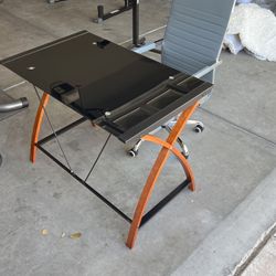 Computer Desk with Chair For Sale