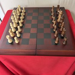 Chess Set With Storage Case