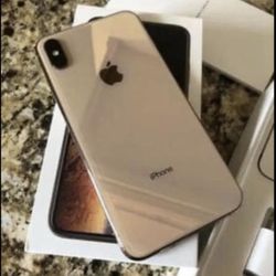 UNLOCKED iPhone SX Max 256gb Gold 10/10 Condition