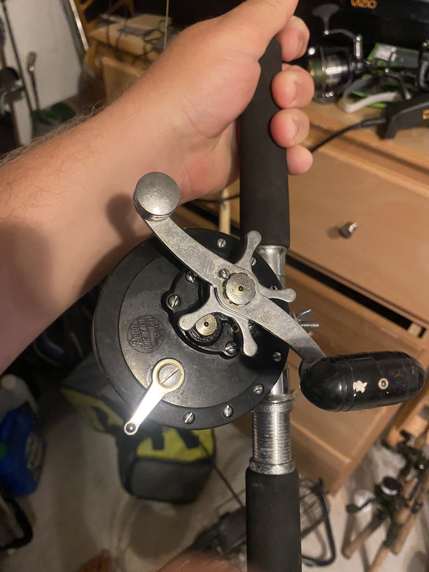 Penn Long Beach 68 Reel And Eagle Claw for Sale in Homestead, FL