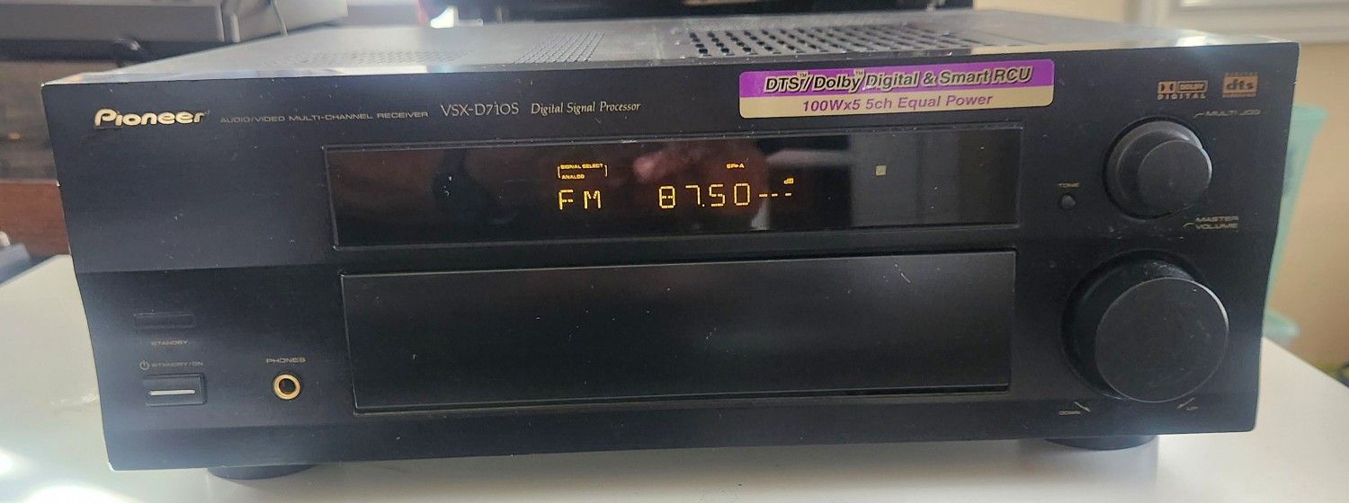 Pioneer VSX-D710S Audio/Video Multi-Channel Receiver