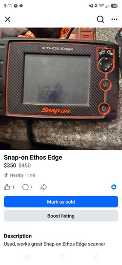 Snap on ethos edge
