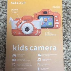 Kids Digital Camera with Decorative Protective Cover