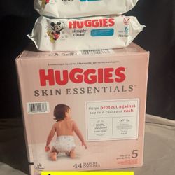 Huggies &wipes 
