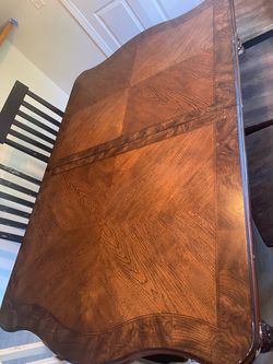 Donning table , 6 chairs