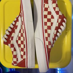 Unisex Checkerboard Vans 