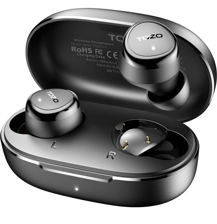 Wireless Earbuds Build in Mic Clear Calls Ergonomic Light Weight Bluetooth 5.3 in Ear Headphones IPX6 Waterproof