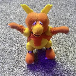Vintage Magmar Pokémon Stuffed Animal Nintendo Rare Pokémon Collectible 1999