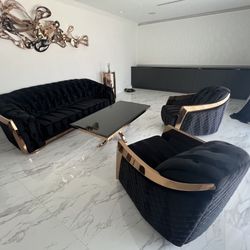Living Room And Dining Room Set