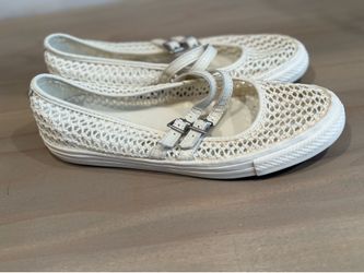 Converse Chuck Taylor all star dainty Mary Jane knit shoes