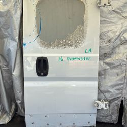 2016 Ram Promaster Left Back Door 