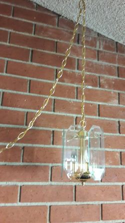 Hanging light fixture