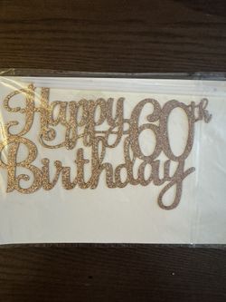 Happy 60 Birthday