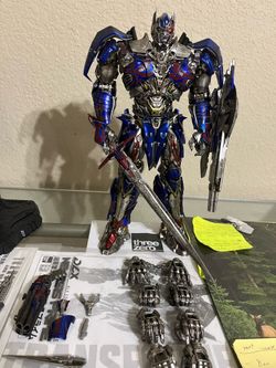 Threezero Transformers The Last Knight Nemesis Prime DLX Diecast Figure Opened. Cash local Purchase