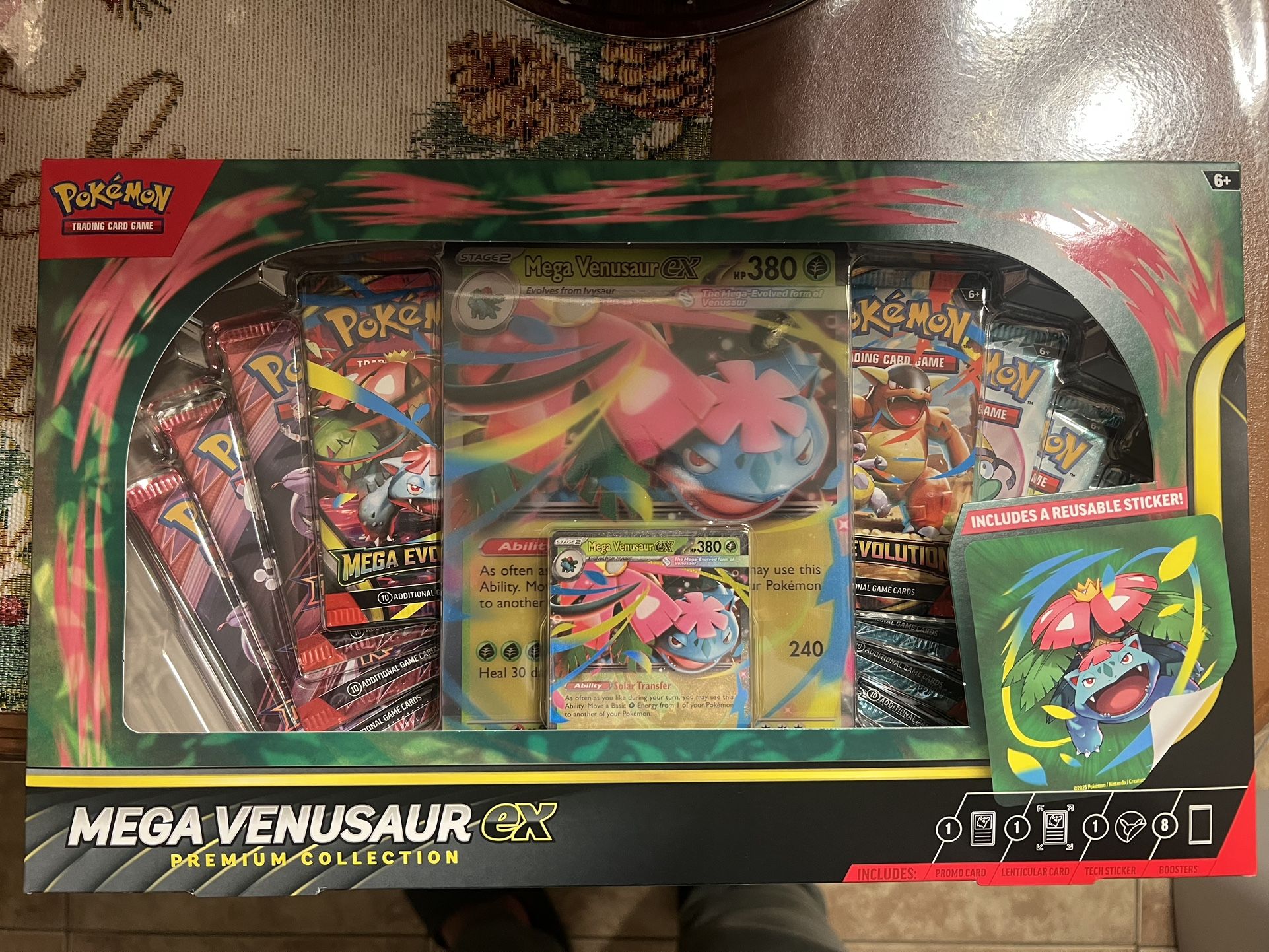 Mega Venusaur Ex Premium Collection