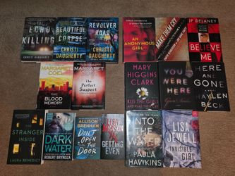 Assorted Thriller/Mystery books