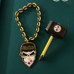 Steeler Chain And Thor Hammer 